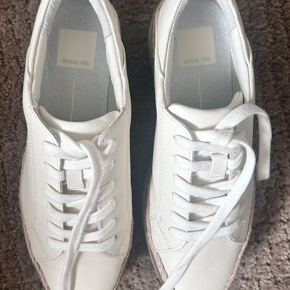 Leather platform sneakers by Dolce Vita - Picture 5 of 6